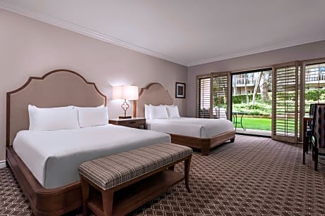 Garden or Fountain View Room, Two Queen Beds