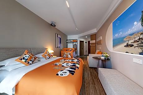 Dossen - Deluxe Cinema Family 1 Bed Room, Sea View