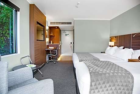 Premium Double Room with Two Double Beds and Lake View