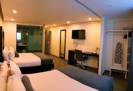 Double Suite with Two Double Beds