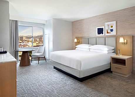 1 King Bed City View