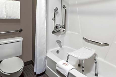 1 King Bed Mobility Accessible Room Non-Smoking
