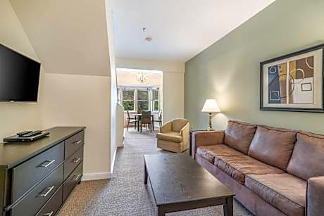 Two-Level Suite with Sofa Bed and Whirlpool in Bath - Non-Smoking