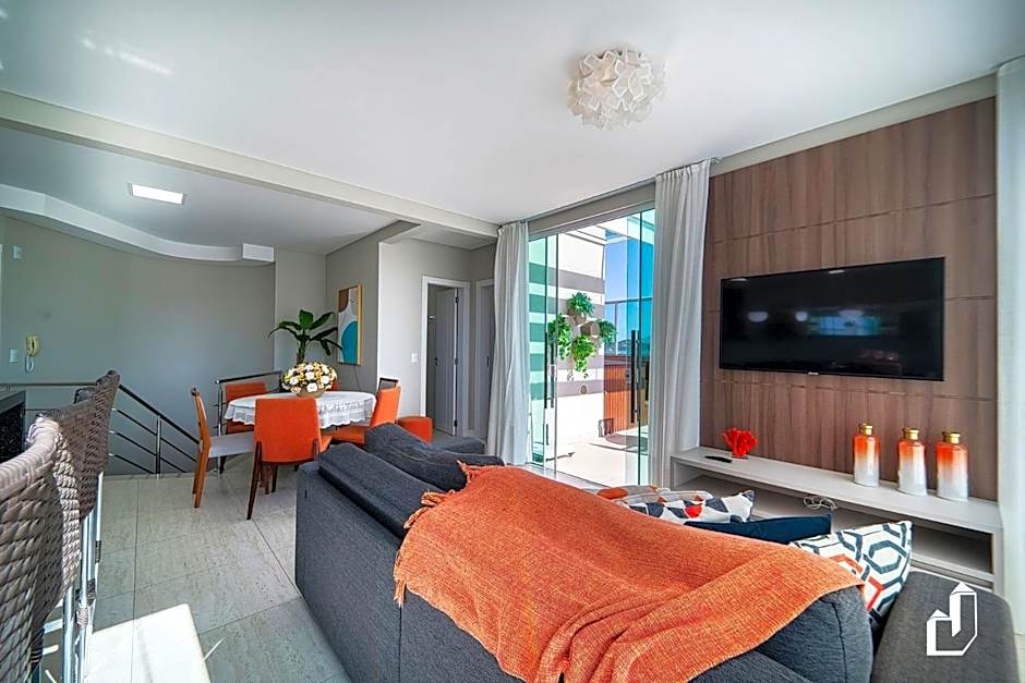 Cobertura 03 suítes, piscina privativa e vista mar