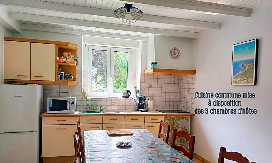 Kerantum à10mn des baies de Douarnenez et Audierne avec cuisine à disposition