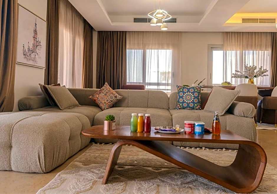 Cairo Festival City ,New, Luxury, Modern 3BR + Maid Room