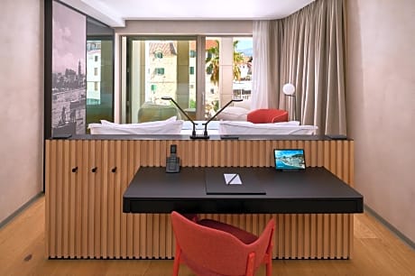 Premium Twin Room with Balcony and City View
