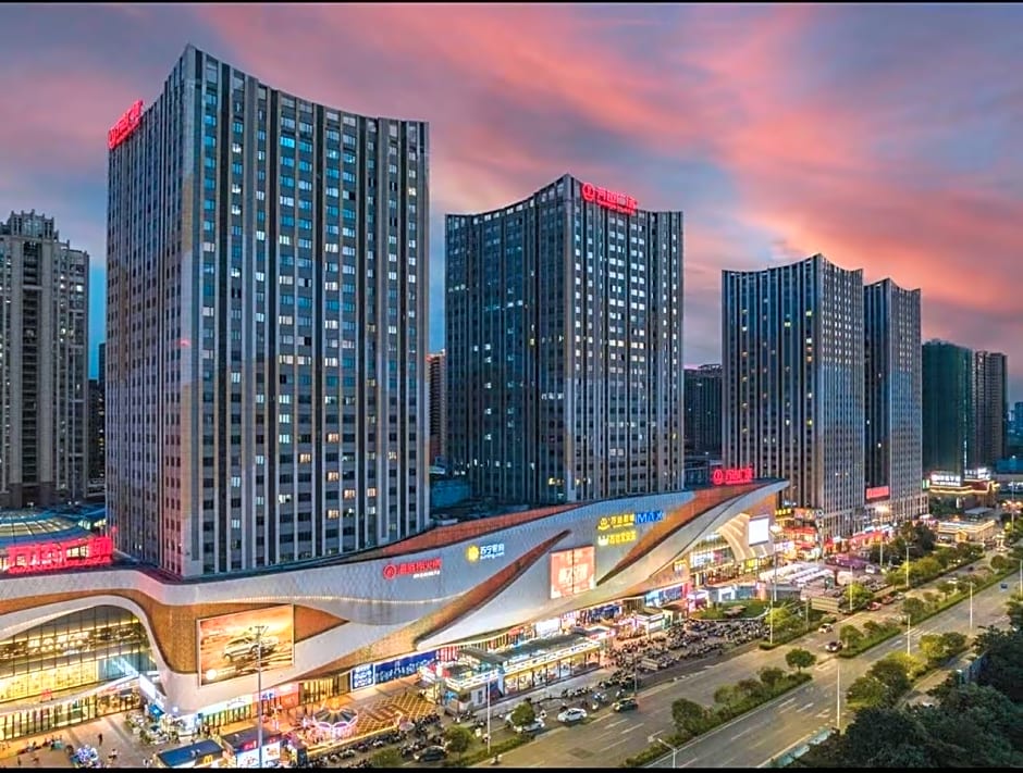 Borrman Hotel Nanning Anji Wanda Plaza Sulu Metro Station