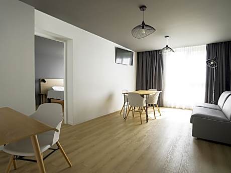 Family Suite with Double Bed and Sofa Bed