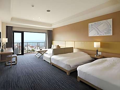 Kaze Twin Ocean View Room