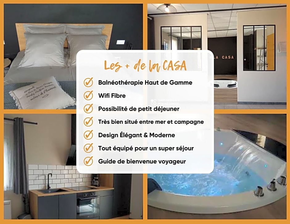 La Casa du Dolmen Clara, balnéo privée, entre terre et mer