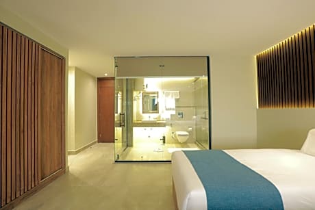 Deluxe Double Room with Pyramids Front View