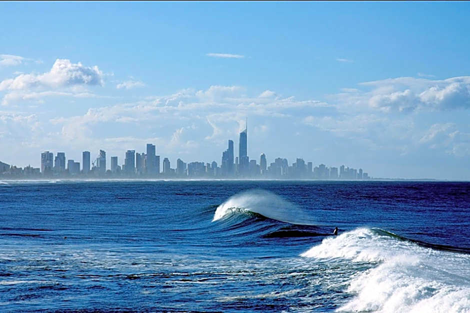 Sandcastles On Currumbin Beach
