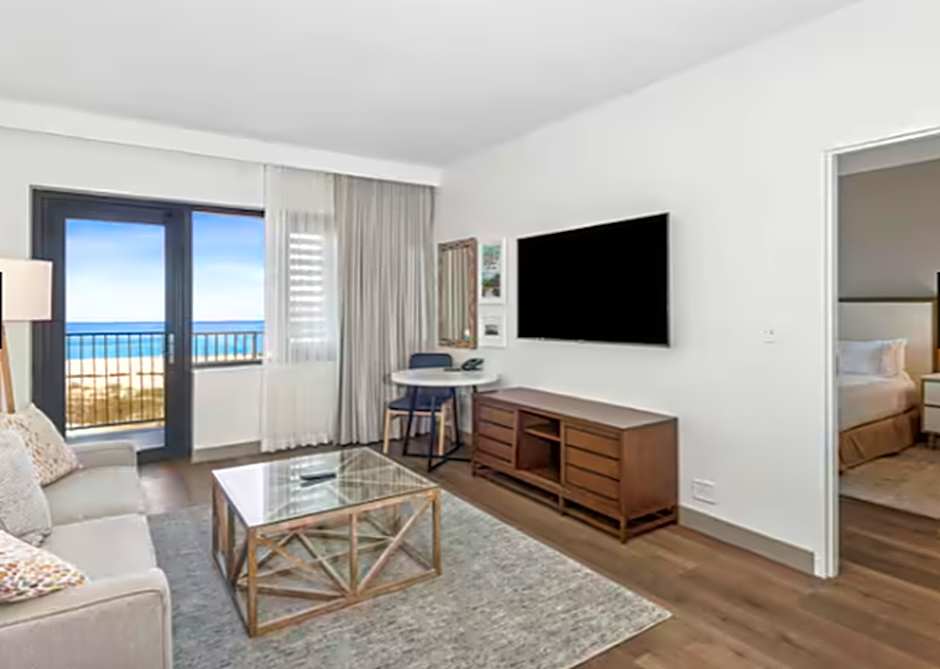 Photo 1 of 2 of 1 King Bed, Mobility Accessible, Roll in Shower, Gulf front, Balcony