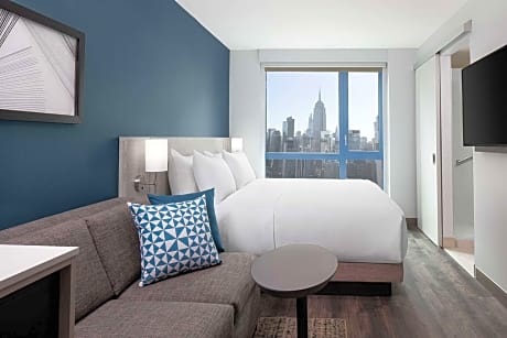 King Room with Sofa Bed and City View