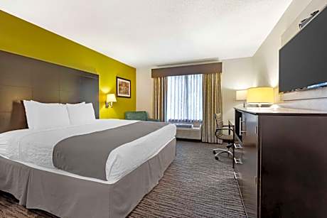 King Room with Roll-In Shower - Mobility Access