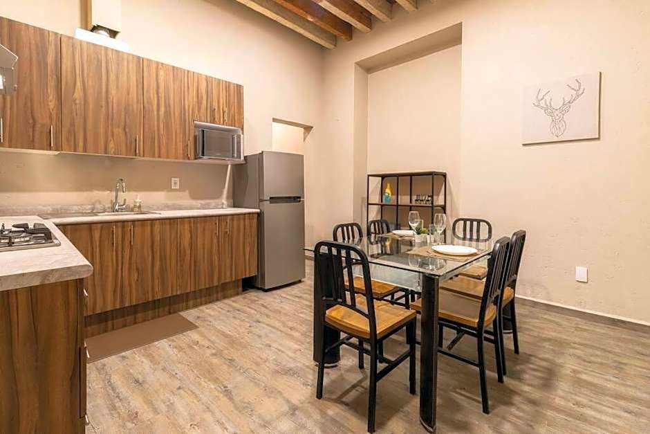 105 Centrico Zocalo apt 2Bdrm 2bath AC Rooftop