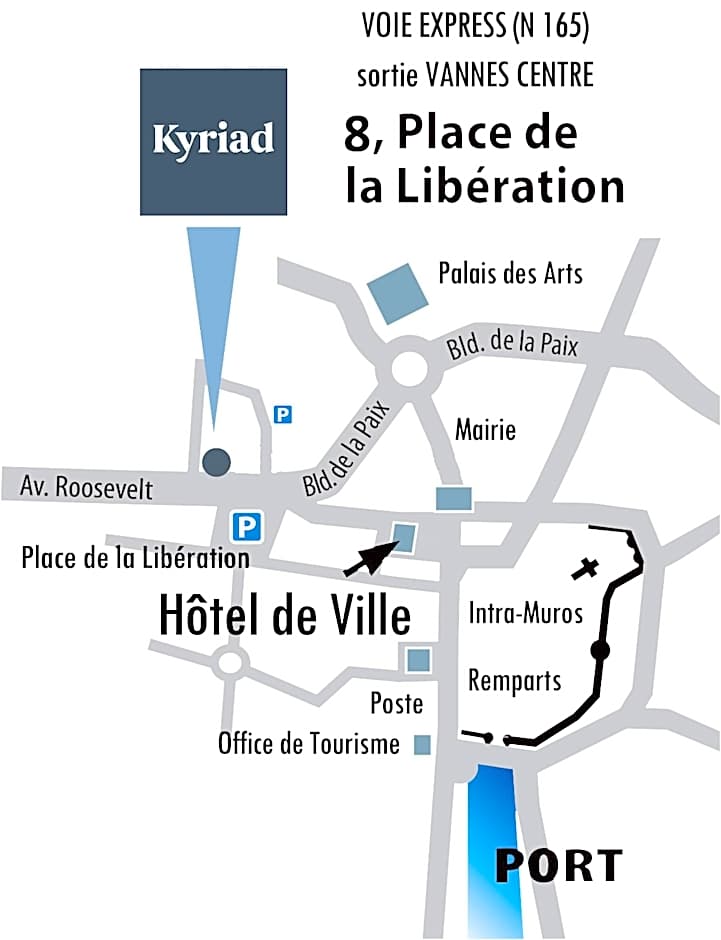 Kyriad Vannes Centre Ville
