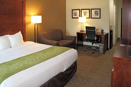 King Room with Roll-In Shower - Accessible/Non-Smoking