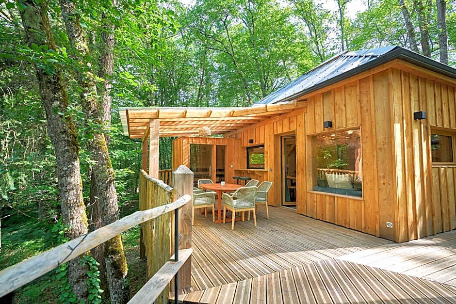 Nid'en'Ô cabanes et spa Lot et Dordogne