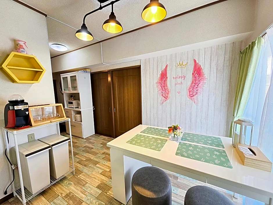 703 Family room Near Kiowa station walk 1min