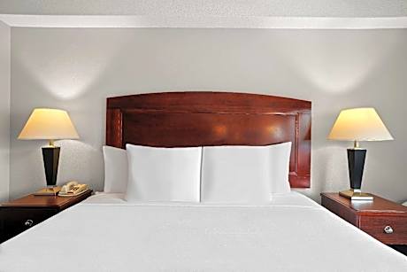 King Room with Roll-In Shower - Mobility/Hearing Accessible - Non-Smoking