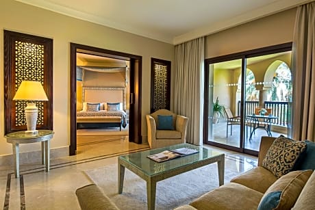 Al Rawda Two Bedroom Suite, Queen Bed, Garden View