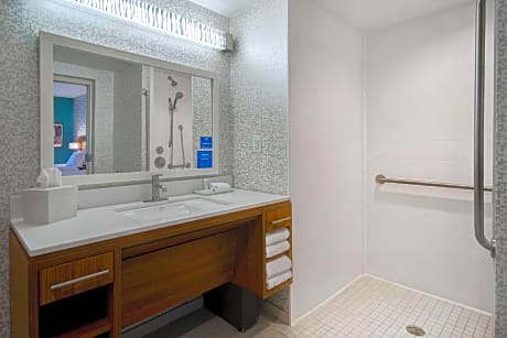 1King Accessible Roll-In Shower Suite Nonsmok