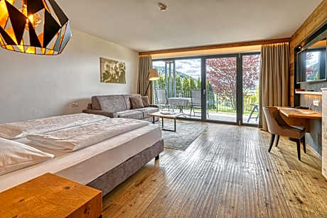 Family Room with Mountain View