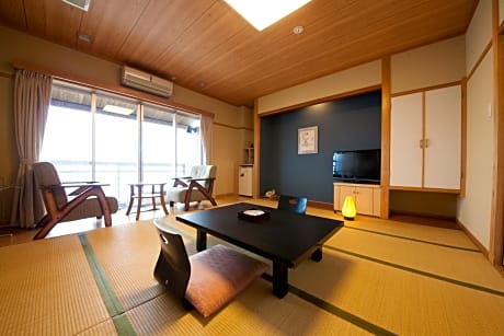 Japanese-Style Deluxe Room with Foot Bath and Sea View - Top Floor