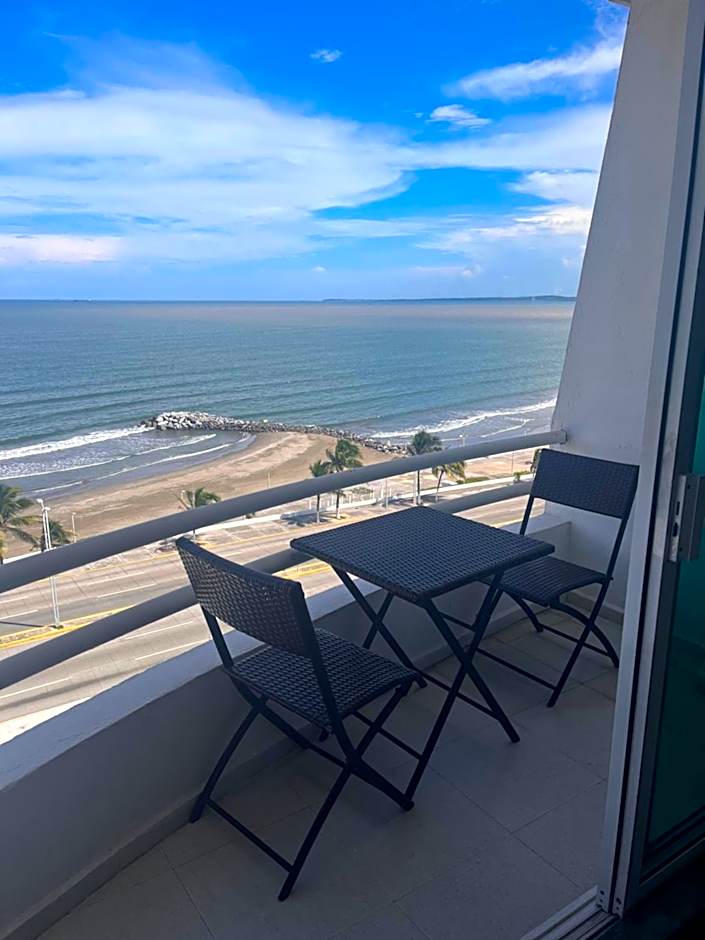 Sexto piso y vista al mar