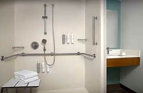 2 Queen Mobility Access W/ Roll In Shower