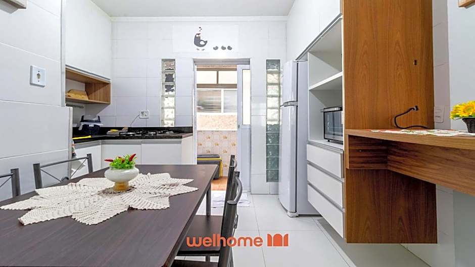 Apartamento a 500m da praia na Praia Grande