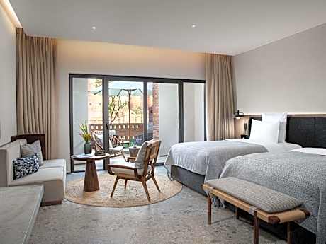 Deluxe Terrace  Twin Bed Room with Garden Pool