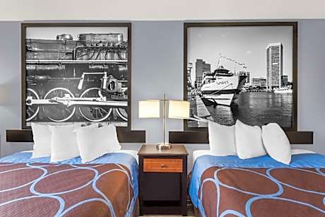 Double Room with Two Double Beds - Smoking