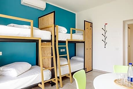 4-Bed Mixed Dormitory Room