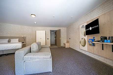 Family room with balcony