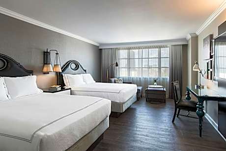 Deluxe, Guest room, 2 Double, High floor