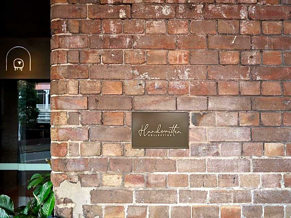 Hotel Woolstore 1888, Sydney - Handwritten Collection