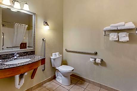 1 King Bed, Suite, Nonsmoking, Accessible