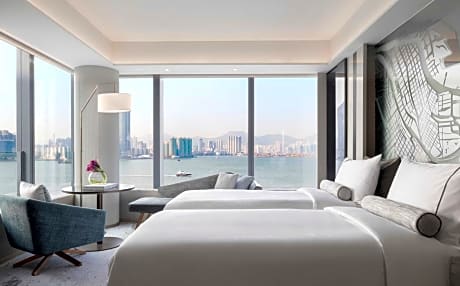 Deluxe Twin Room with Harbor View - Lounge Access