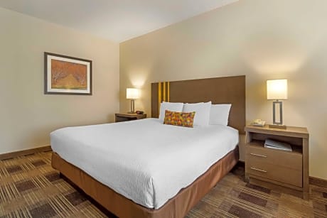 1 King Bed Non-Smoking Microwave Fridge Wi-Fi Full Breakfast