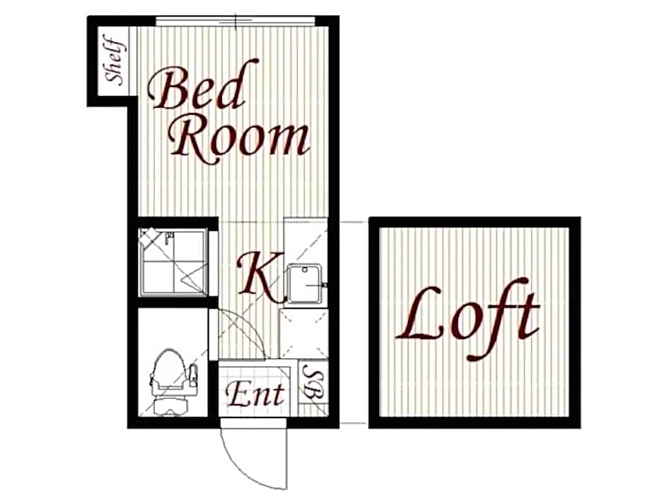Mini Studio With Loft, SKYTREE/Asakusa 10mins Walk