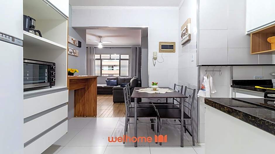 Apartamento a 500m da praia na Praia Grande