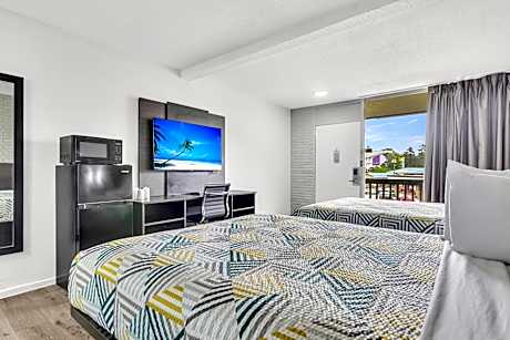 Queen Room with Two Queen Beds - Disability Access - Roll In Shower