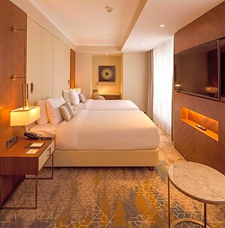 Deluxe, Guest room, 2 Twin/Single Bed(s), City view