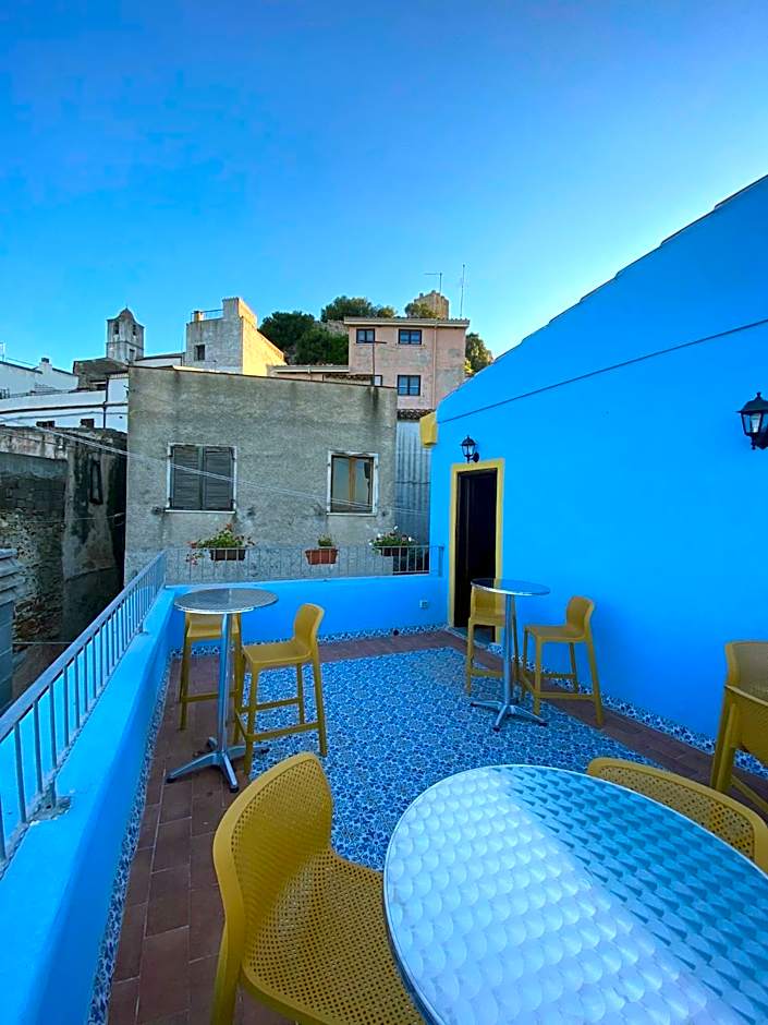 panoramic ROOMS Fora e ' Muros with sea view common terrace , Ammentos Posada