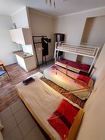 Family Room with Kitchenette and Bathroom