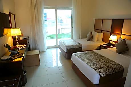 Twin Cabana Room with Pool View