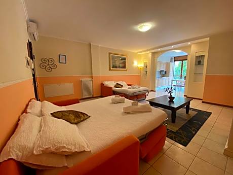 Executive Two-Bedroom Apartment with Garden View